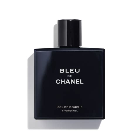 chanel bleu gel douche|Chanel shower gel blue.